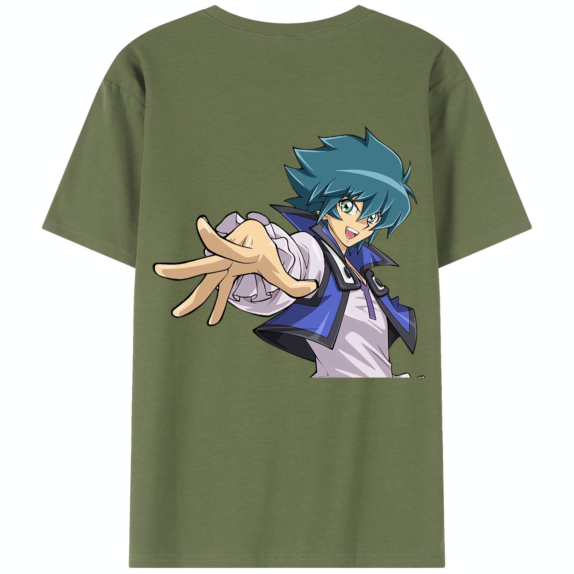（画像用） 遊☆戯☆王 Yu-Gi-Oh! 綿100％半袖Tシャツ（背面プリント）